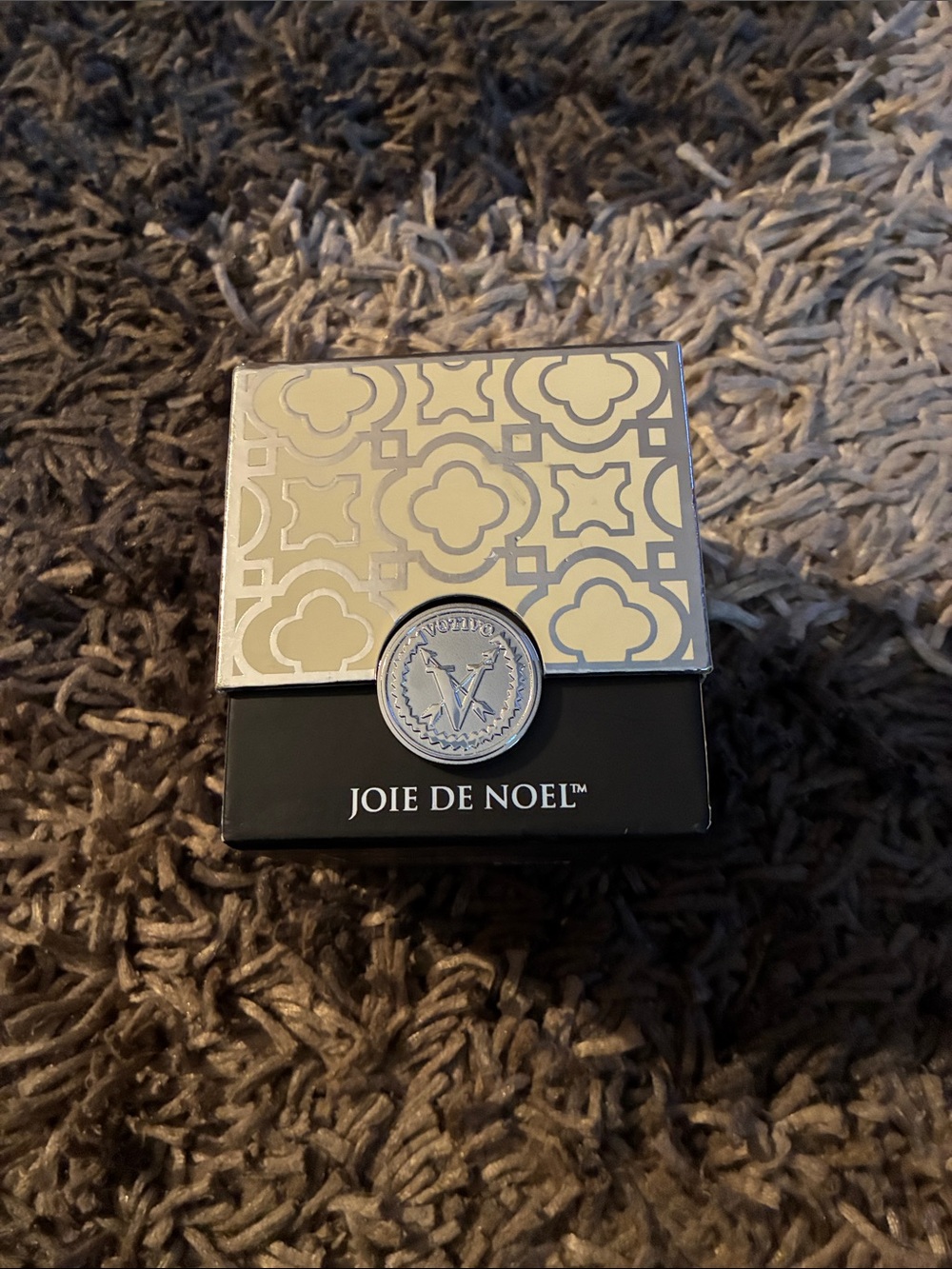 Black and Silver Decorative Trinket Box